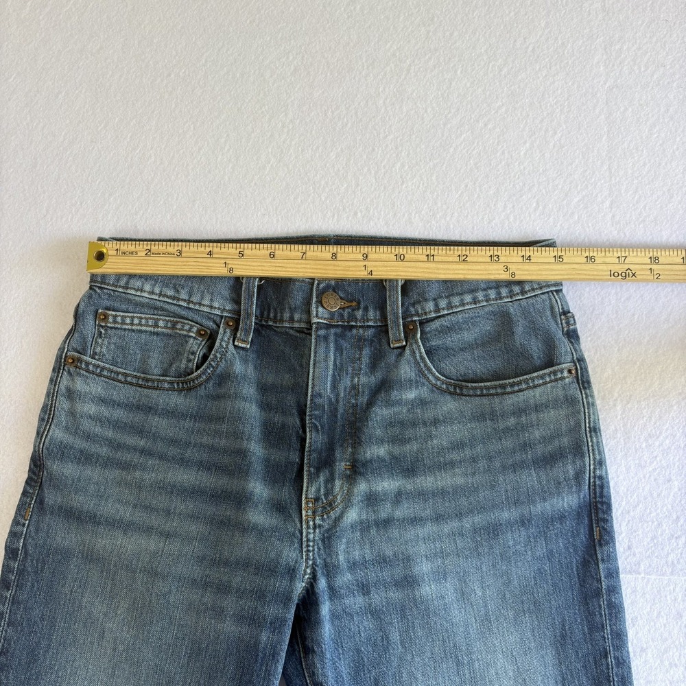J. Crew Jeans Mens 30 X 32 Flex Straight Leg Medium Wash Blue American Denim - Picture 10 of 10